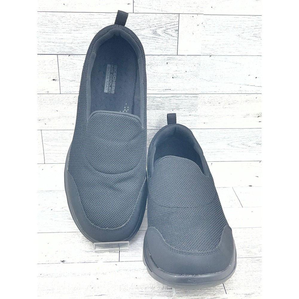 Skechers GoWalk Evolution Ultra Womens Black‎ Slip On Sneakers 15730 Size 9